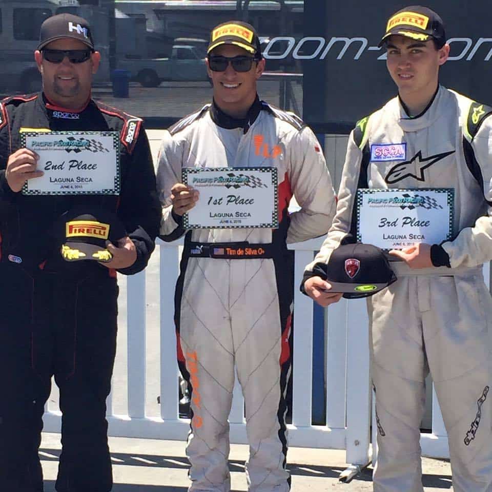 Abrs drivers finish on podium at weathertech raceway laguna seca