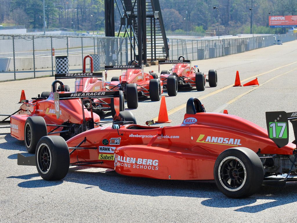 Tatuus monza open-wheeler in road atlanta